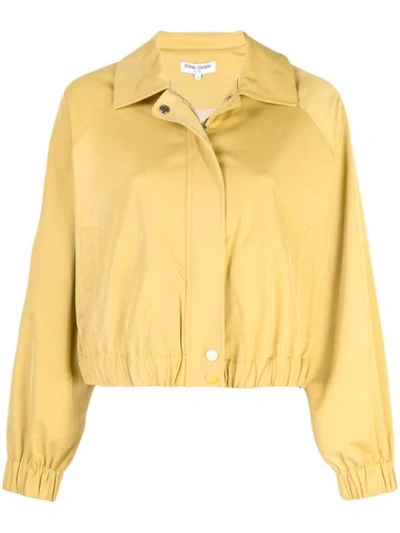 Opening Ceremony Bomberjacke Mit Stretch-einsatz In 7939 Mustard