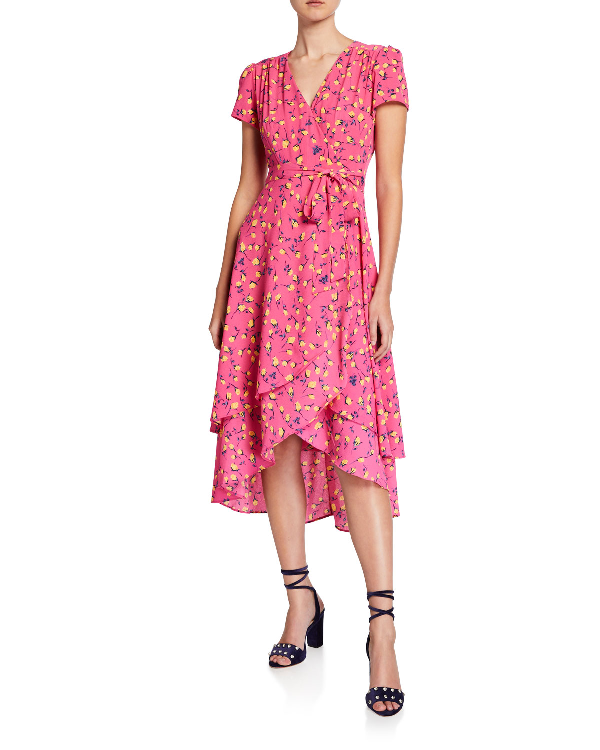betsey johnson wrap dress