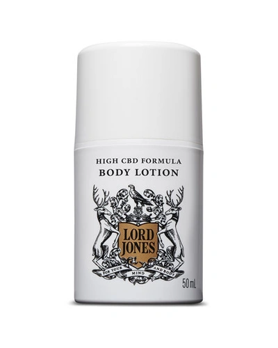 Lord Jones High Cbd Formula Body Lotion Fragrance Free 1.69 oz/ 50 ml