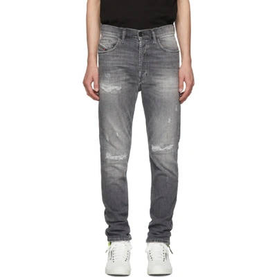 Diesel Men's Eetar Slim-fit Denim Jeans In 02 Grey