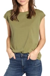 Alex Mill Jersey Muscle Tank In Military Green