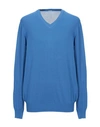 Malo Sweater In Azure