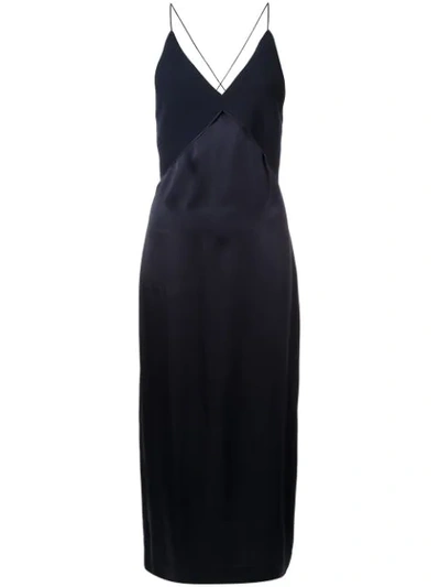 Dion Lee Transfer Cami Dress In Blue