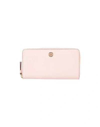 Tory Burch Wallet In Light Pink