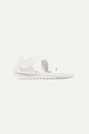 Pedro Garcia Jedda Textured-leather Sandals In White