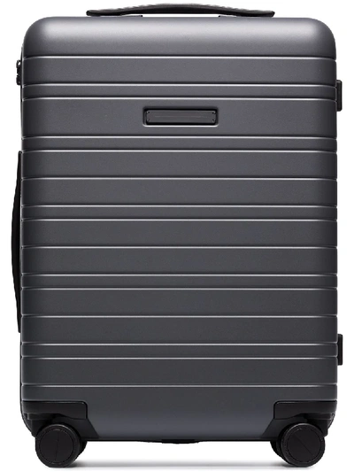 Horizn Studios H5 55cm Polycarbonate Carry-on Suitcase In Grey