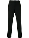 Prada Gerade Cropped-hose In F0002 Black