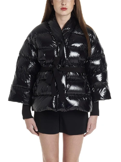 Puffer Jacket Valentino Jacket Black VALENTINO Valentino Logo Down