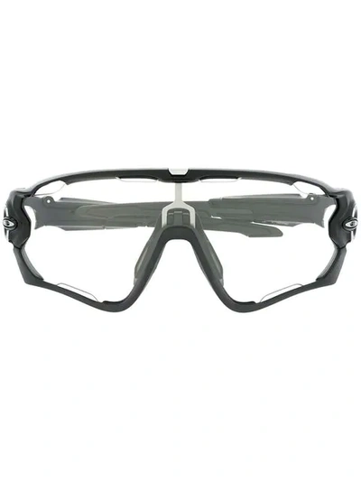 Oakley Jawbreaker Rectangle-frame Sunglasses In Black