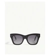 Celine Cl4004in Cat-eye-frame Sunglasses In Black