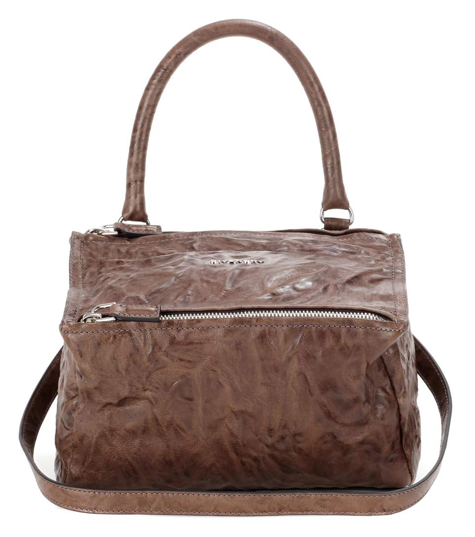 Givenchy Small Pandora Shoulder Bag In Charcoal | ModeSens