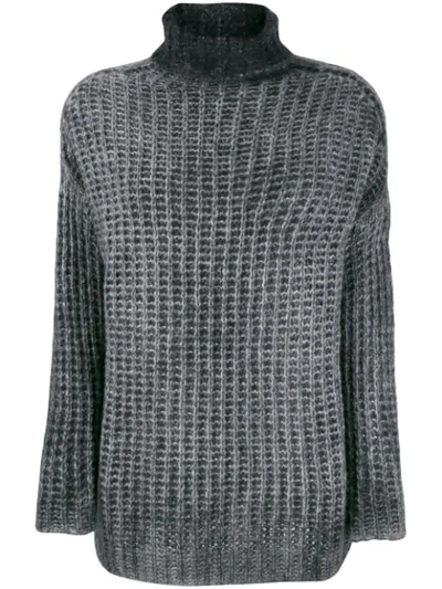 Avant Toi Corn Stitch Sweater In V00007 Husky