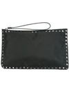 Valentino Garavani Garavani Stud Zip Pouch - Black