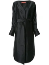Manning Cartell Midi Wrap Dress In Black