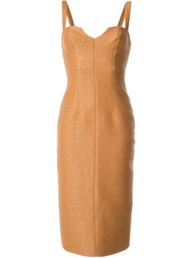 Manning Cartell Scoop Neck Dress In Brown