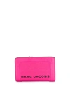 Marc Jacobs Logo Print Coin Purse In Pink