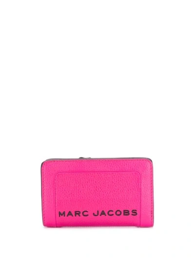Marc Jacobs Logo Print Coin Purse In Pink