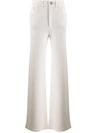 Barrie Wide-leg Knitted Trousers In Neutrals