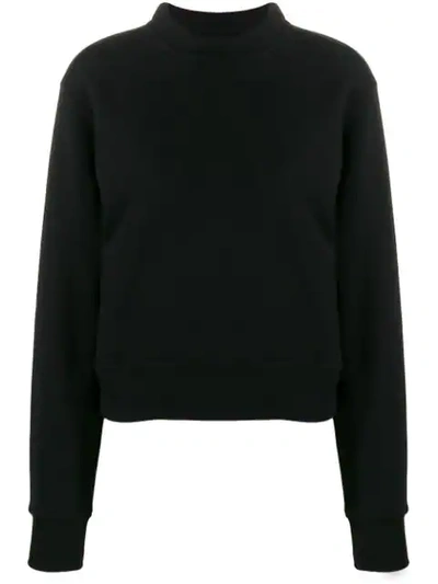 Maison Margiela Structured Sweatshirt In Black