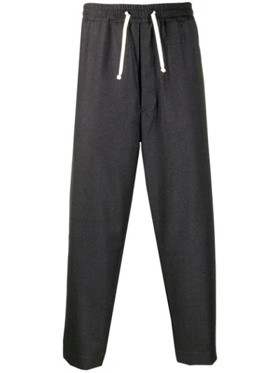 Société Anonyme Tailored Track Trousers In Grey