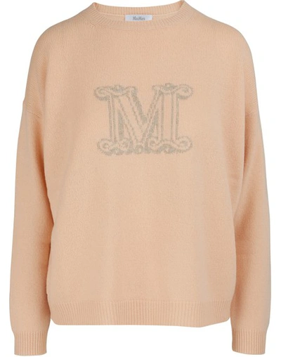 Max Mara Cannes Cashmere Jumper In Light Pink