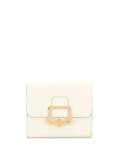 Bally Trifold Purse In White