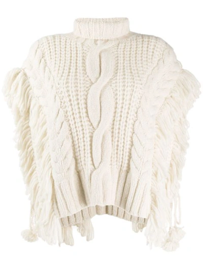 Ulla Johnson Chunky Knit Top In Neutrals