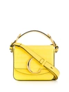 Chloé Metal Logo Mini Cross Body Bag In Yellow