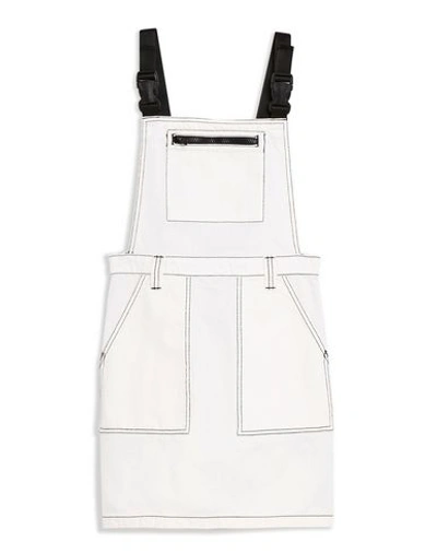 Topshop Overalls In White