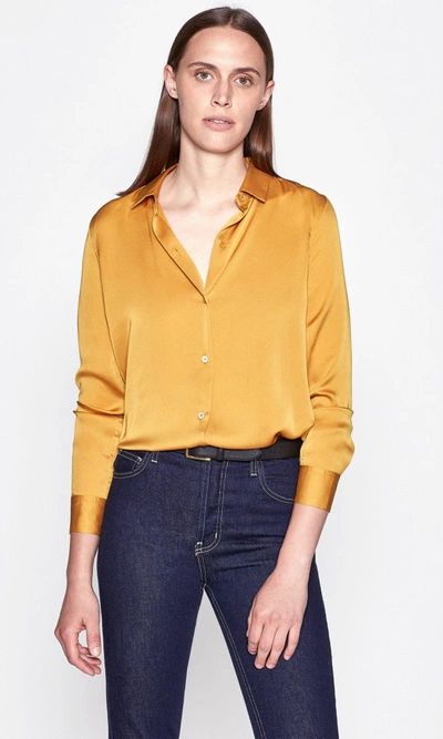 Equipment Essential Shirt In Ocre