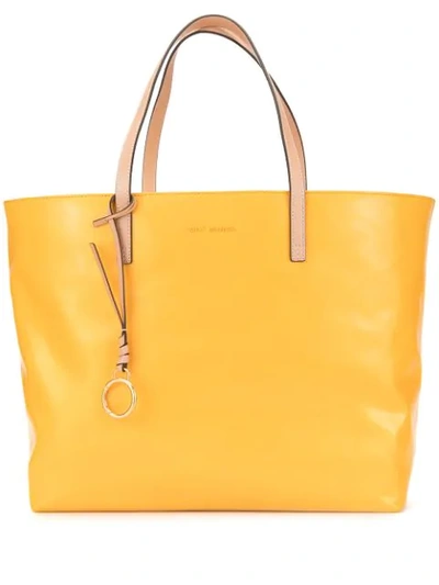 Tory Burch Milo Tote In Yellow