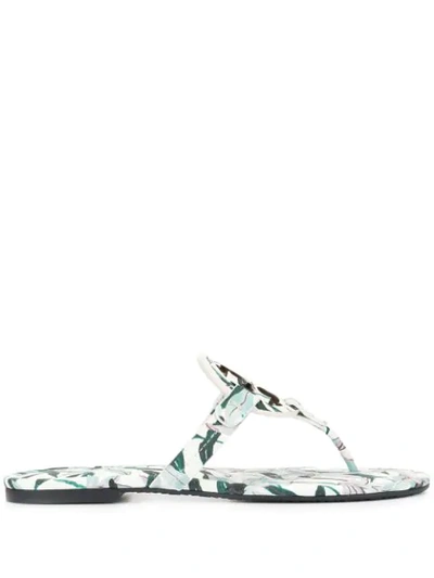 Tory Burch Miller Sandals In White