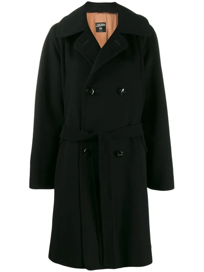 Pre-owned Jean Paul Gaultier 1990's Wide-sleeve Coat In Black