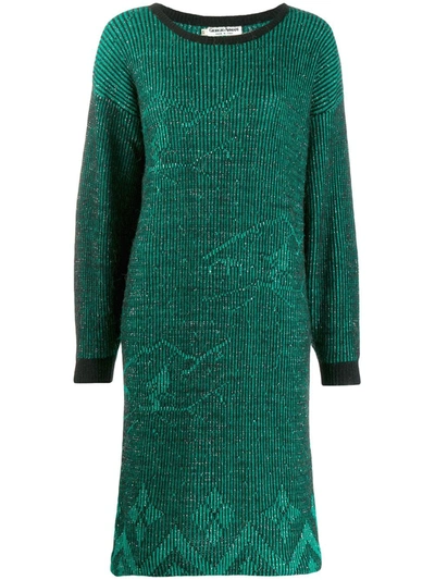 Pre-owned Giorgio Armani 1980's Armani Dress In Green