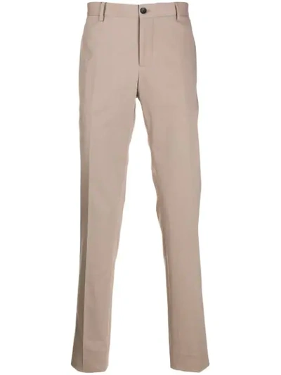 Etro Slim-fit Trousers In Pink