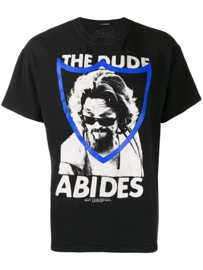 Htc Los Angeles 'abides' T-shirt In Black