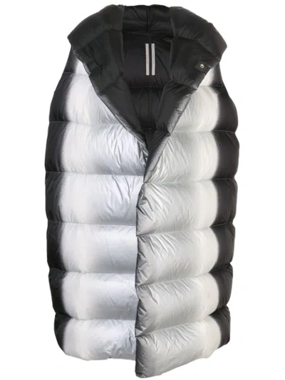 Rick Owens Larry Liner Coat In Black