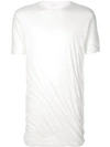 Rick Owens 'larry' T-shirt - Weiss In White