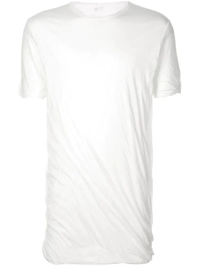 Rick Owens 'larry' T-shirt - Weiss In White