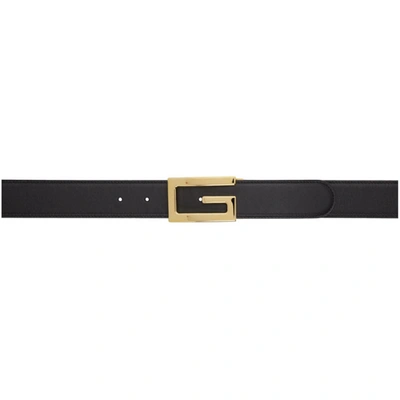 Gucci Reversible Black & Brown G Belt In 1062 Nero/c