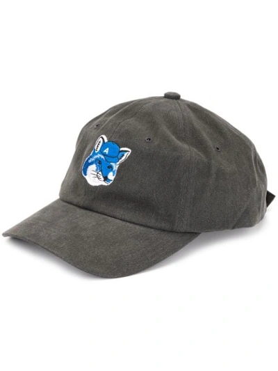 Maison Kitsuné Maison Kitsune Grey Ader Error Edition Fox Head Cap