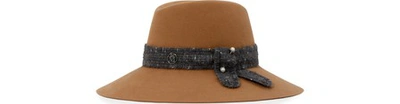 Maison Michel Kate Hat In Camel