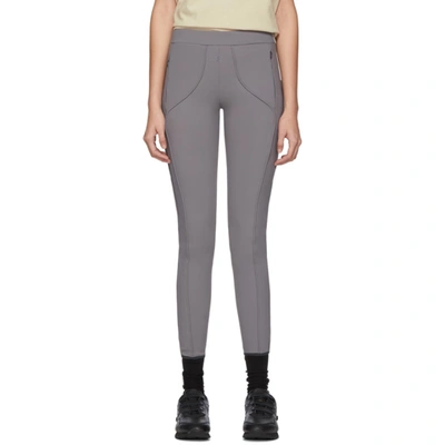 A-cold-wall* * Contrast Piping Sport Leggings In Grey