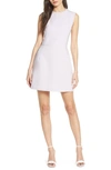 French Connection Sundae Stretch Minidress In Lavender