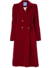 Macgraw Royal Double-breasted Blazer In Red