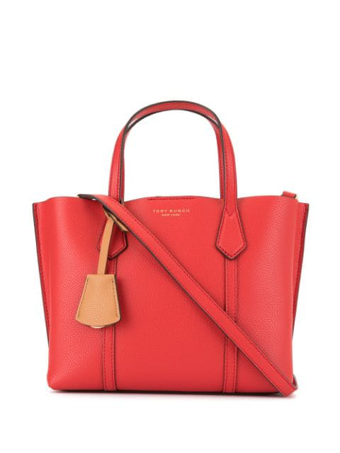 Tory Burch Perry Small Tote Bag In Red | ModeSens
