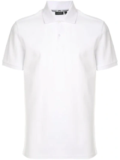 J. Lindeberg Polo Shirt In White