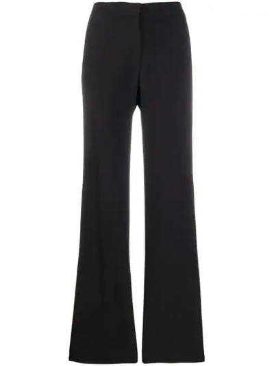 N°21 Nº21 Tailored Straight-leg Trousers - Black