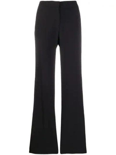 N°21 Nº21 Tailored Straight-leg Trousers - Black In Black