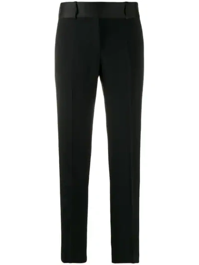 Ermanno Scervino High-waisted Pleated Trousers In Black